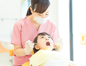 お子様のむし歯治療